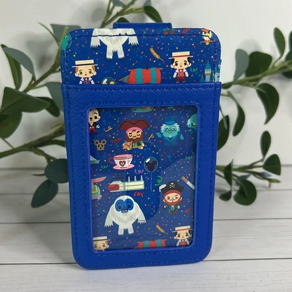 Disney Card Holder Wallet - Disney Parks Chibi NWT - Picture 2 of 12